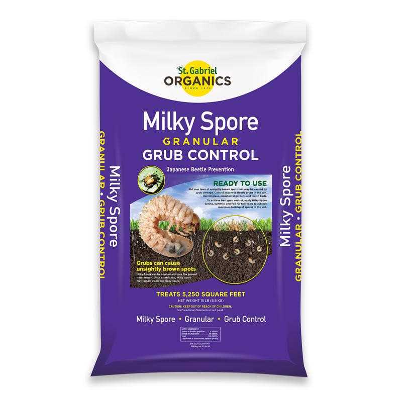 St. Gabriel Organics Milky Spore Organic Grub Control