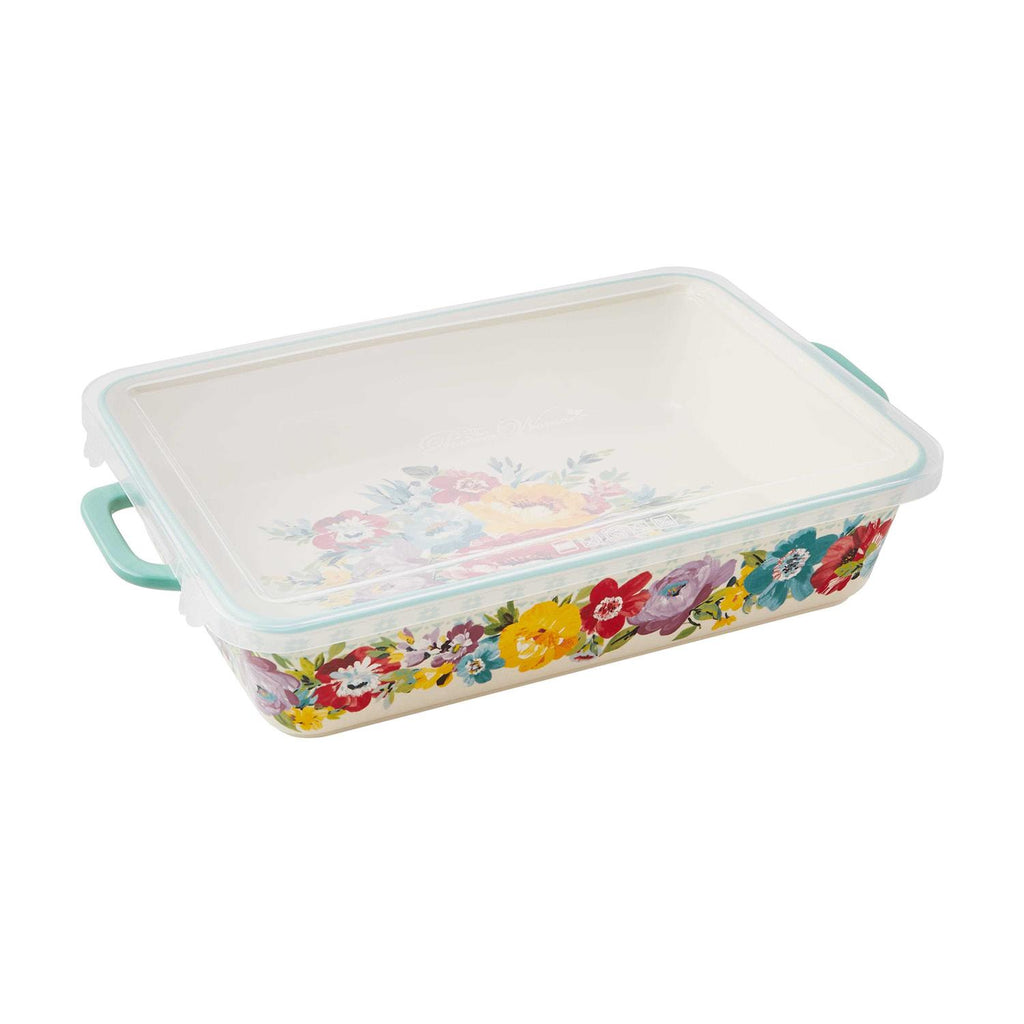 The Pioneer Woman Ceramic 9×13 Baker with Lid