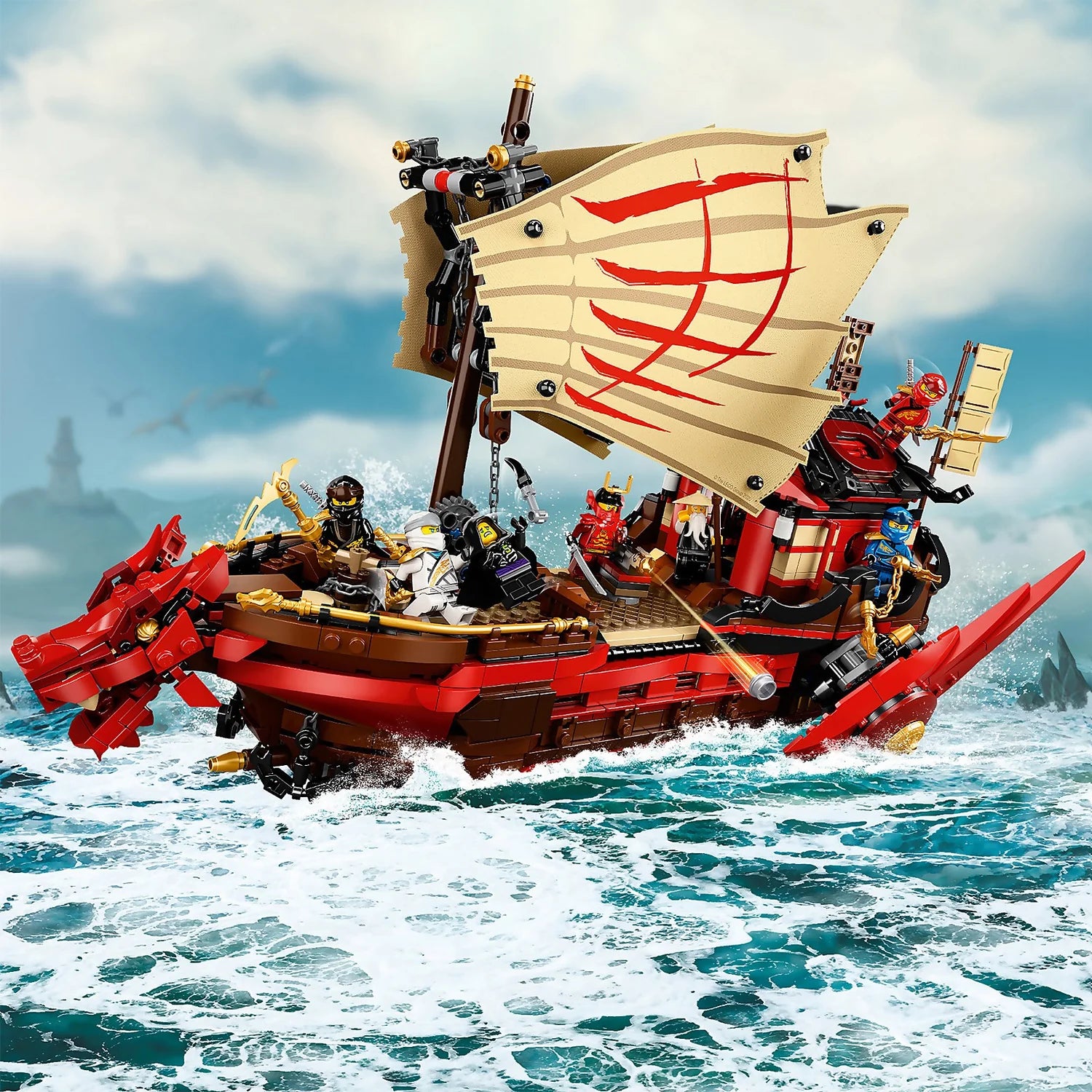 LEGO NINJAGO: Legacy Destiny's Bounty Ship Set (71705)
