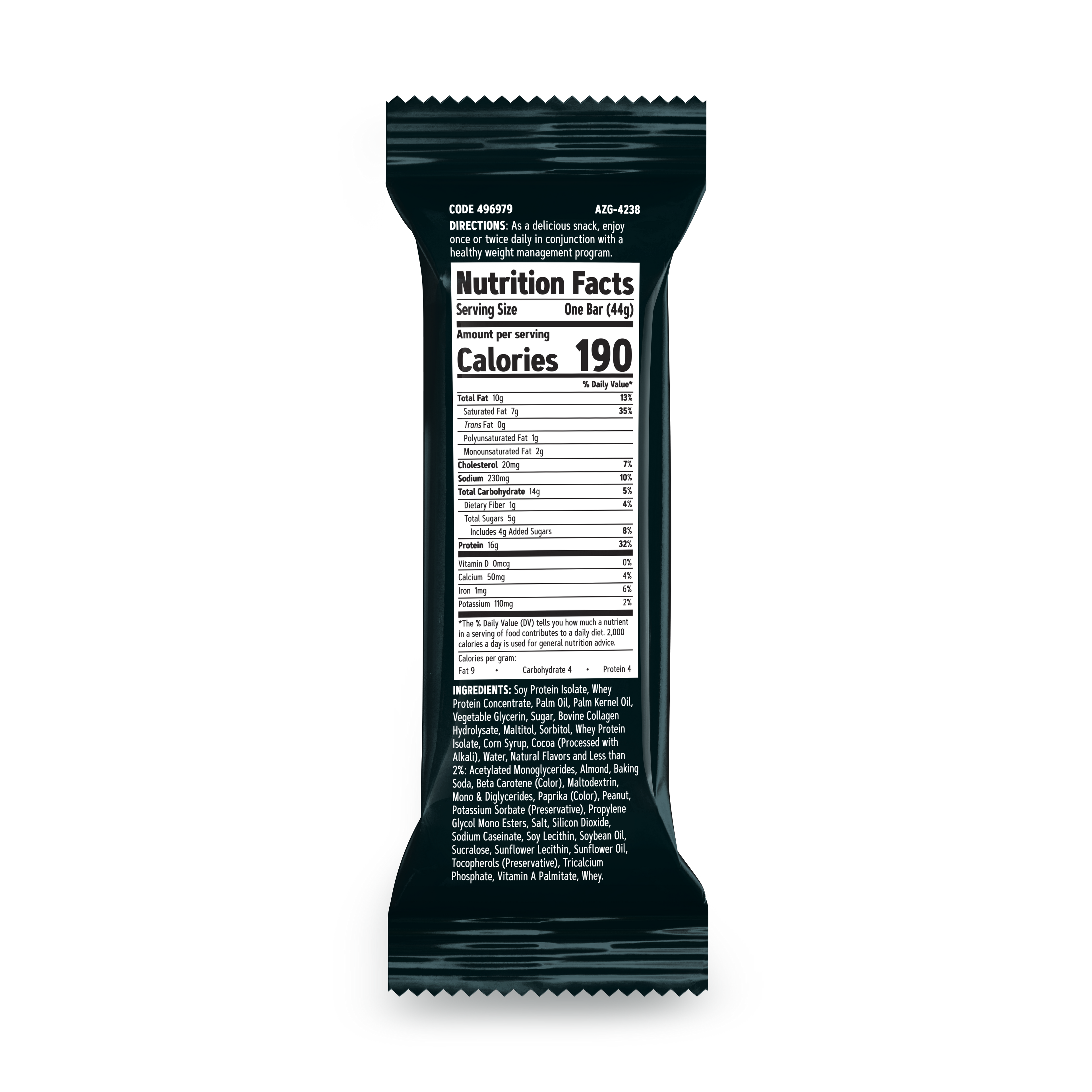 GNC Total Lean® Layered Lean Bar - Coconut Caramel (9 Bars)