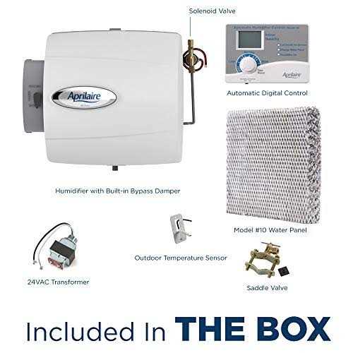 Aprilaire 500 Whole House Humidifier Automatic Compact Furnace Humidifier