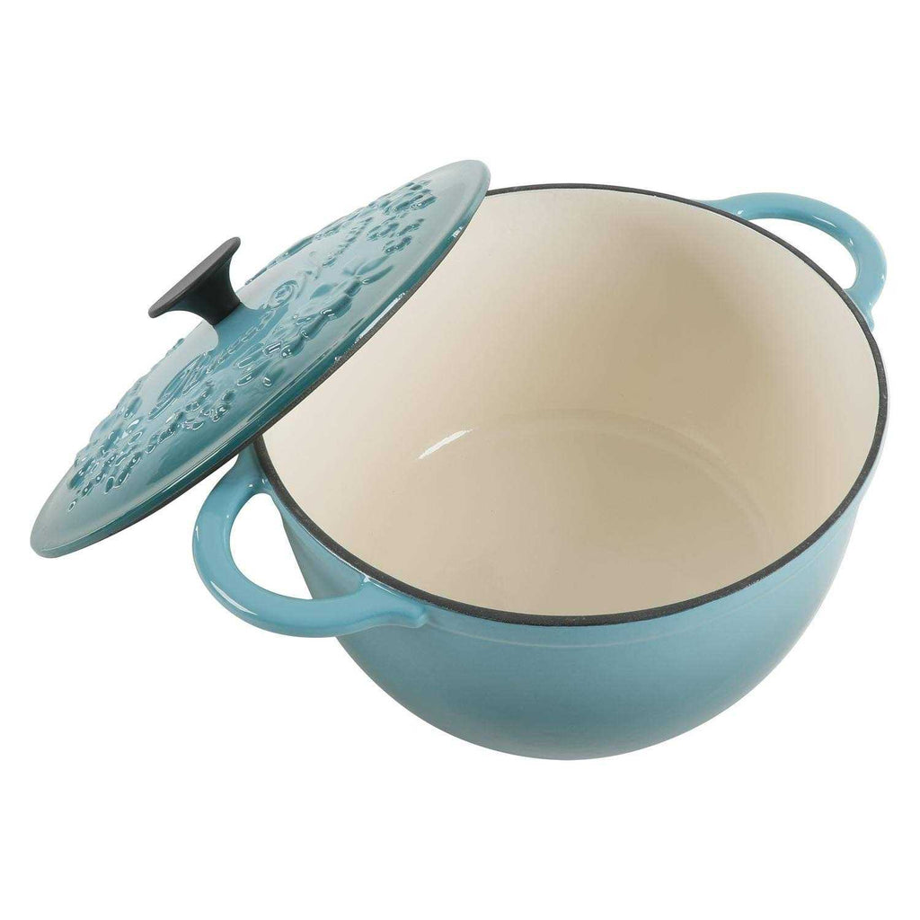 The Pioneer Woman Timeless Beauty Enamel on Cast Iron 6-Qt Dutch Oven
