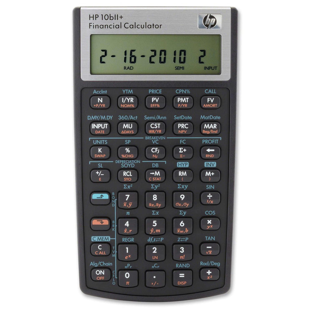 HP 10bII+ Financial Calculator
