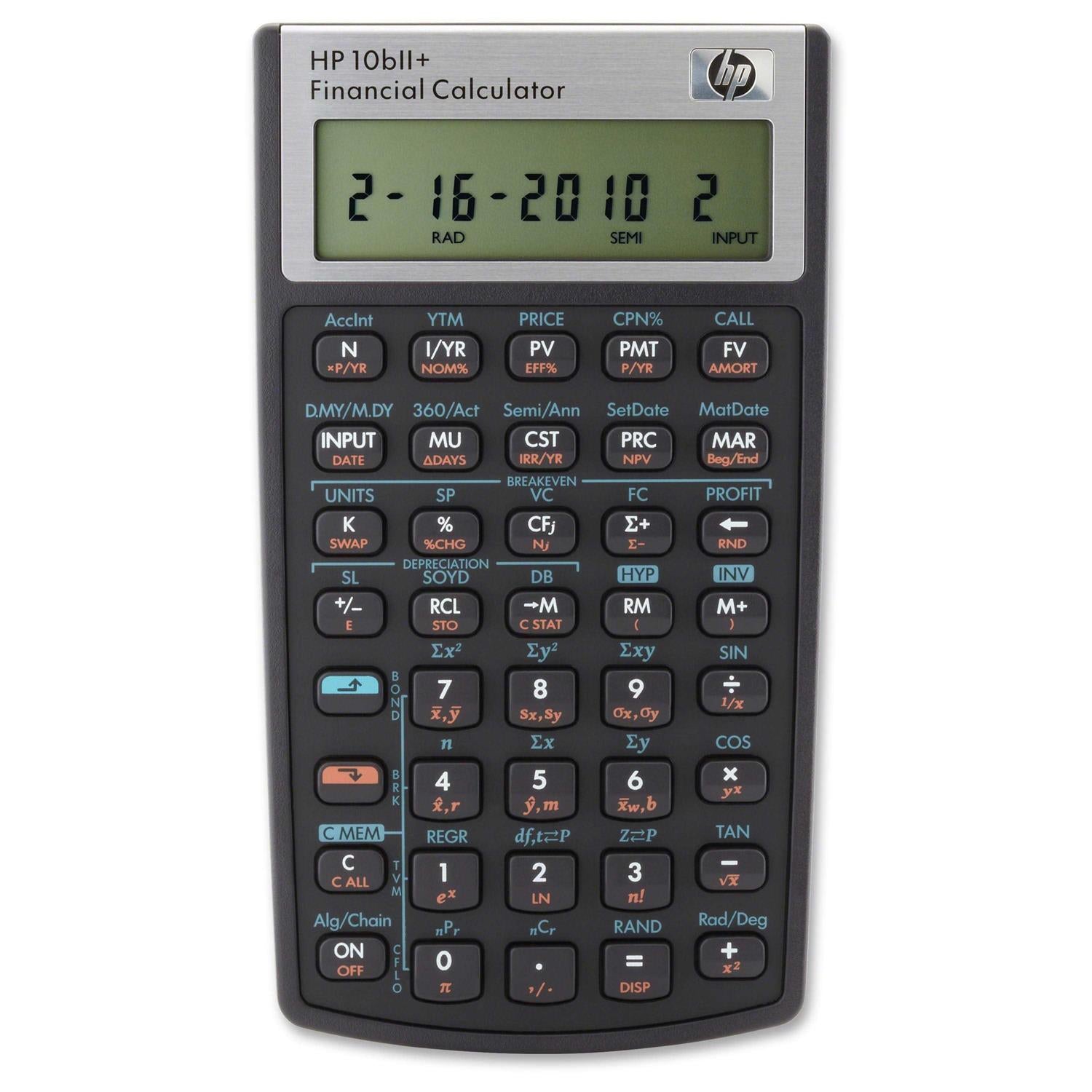 HP 10bII+ Financial Calculator