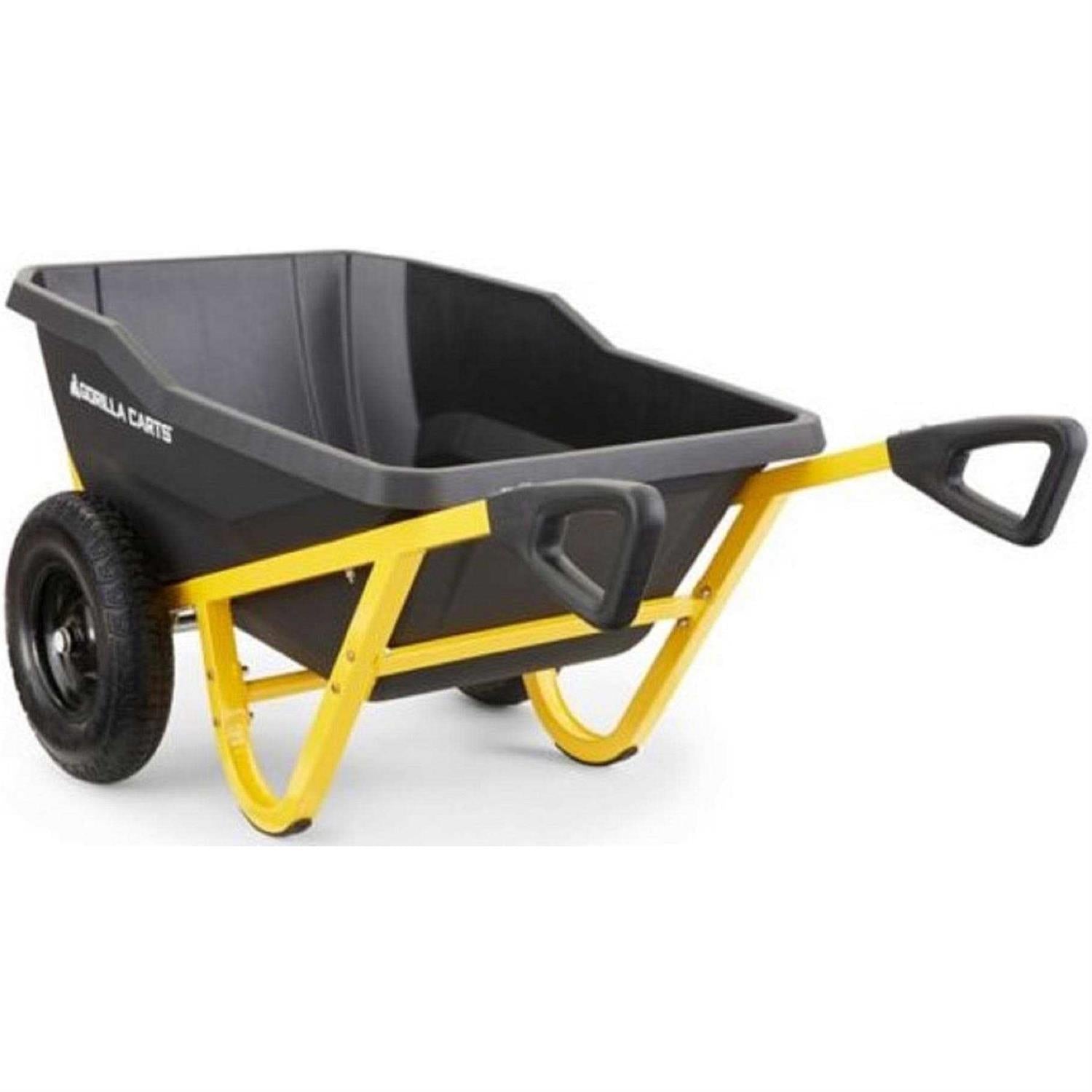 Gorilla Carts 10 cu. ft. Evolution Poly Yard Cart