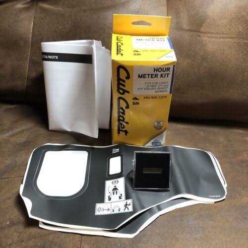 Cub Cadet Ultima Hour Meter Kit 490-900-C075
