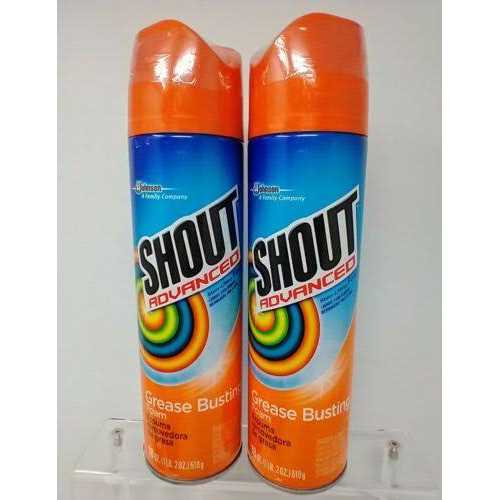 Shout Advanced Grease Busting Foam Laundry Stain Remover