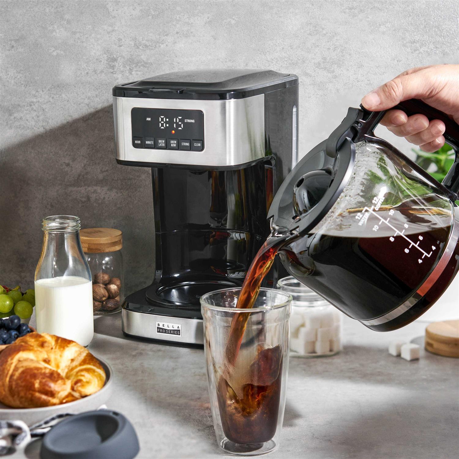 Bella Pro Series 12-Cup Programmable Coffee Maker