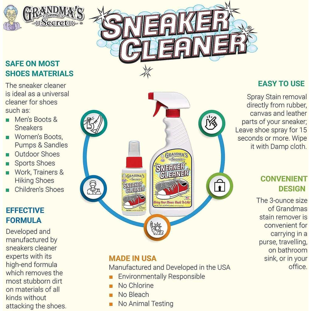 Grandma’s Secret Sneaker Cleaner Spray