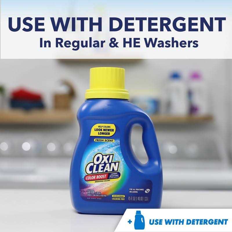 OxiClean Color Boost Brightener Stain Remover Liquid