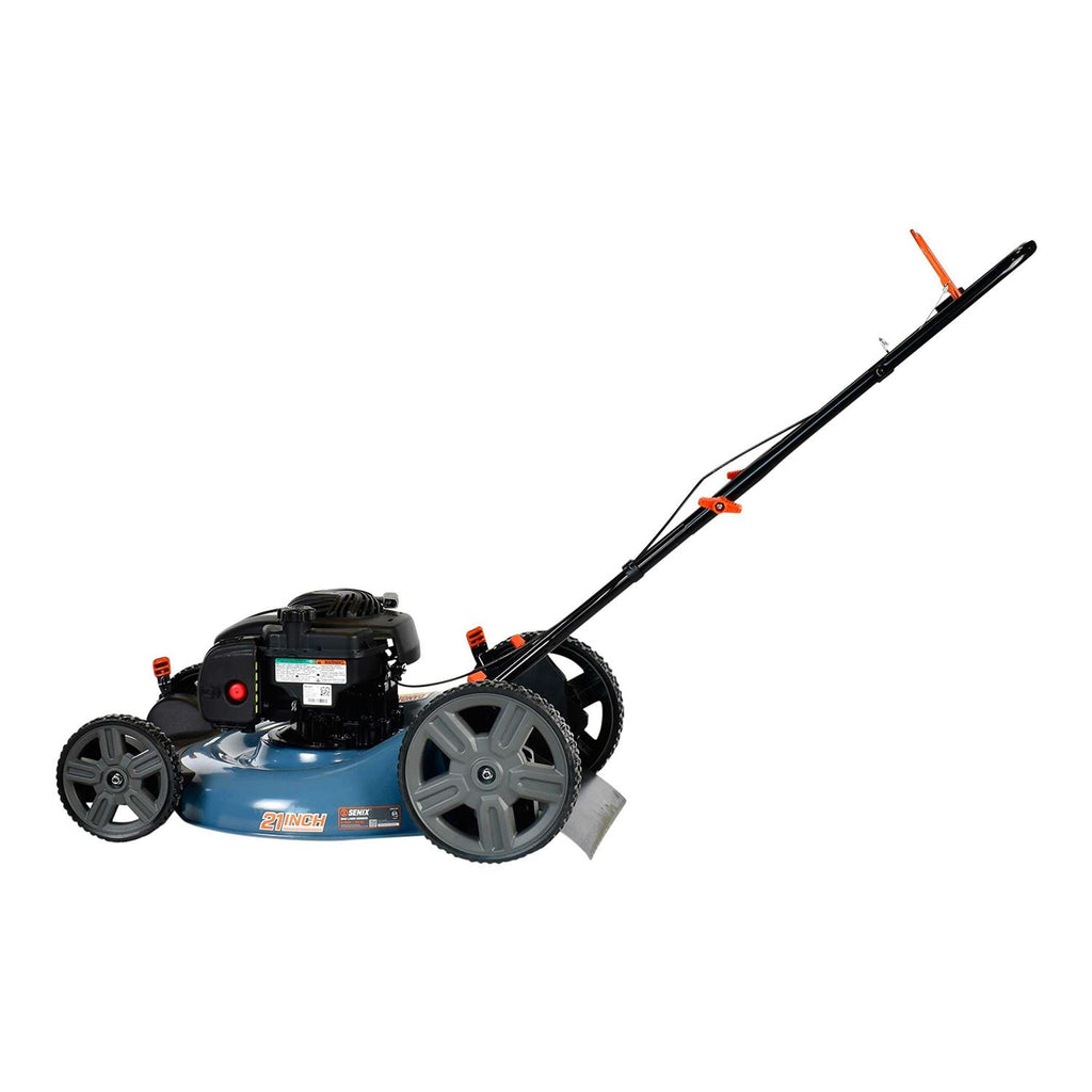 Senix 21 In. 125cc 2-In-1 Push Gas Lawn Mower