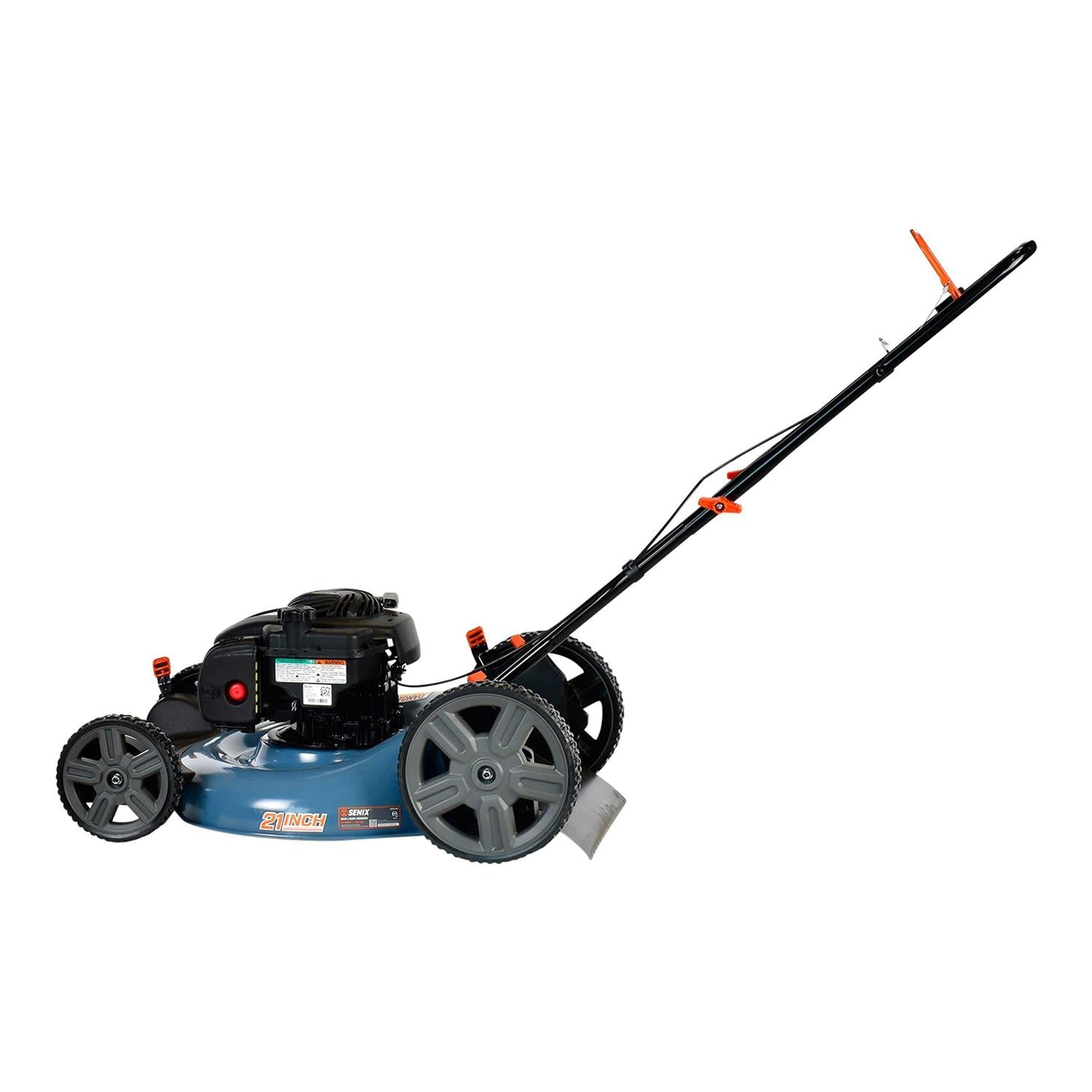 Senix 21 In. 125cc 2-In-1 Push Gas Lawn Mower