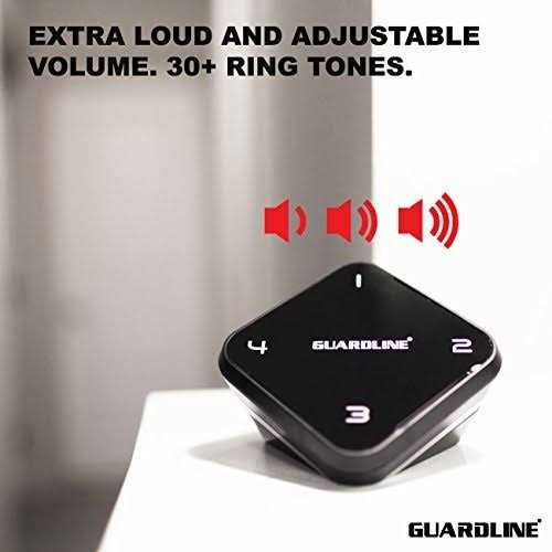 Guardline 1320 Foot Range Wireless Driveway Alarm Weatherproof Outdoor Security Alert System for Home