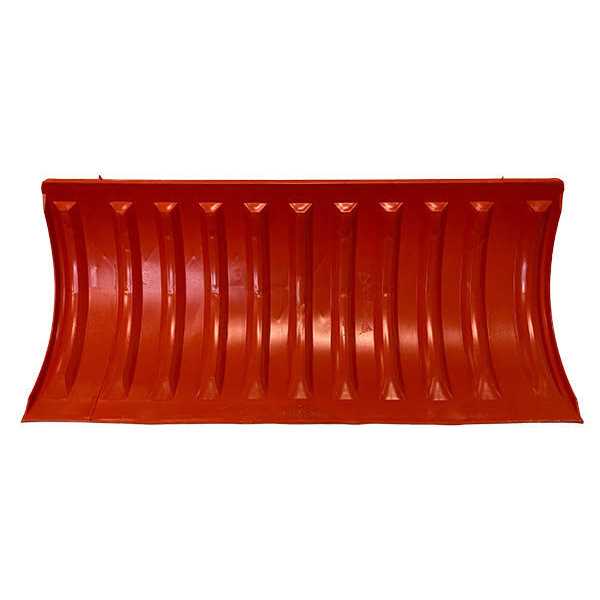 Bigfoot 25 in Orange D-Grip Poly Snow Pusher