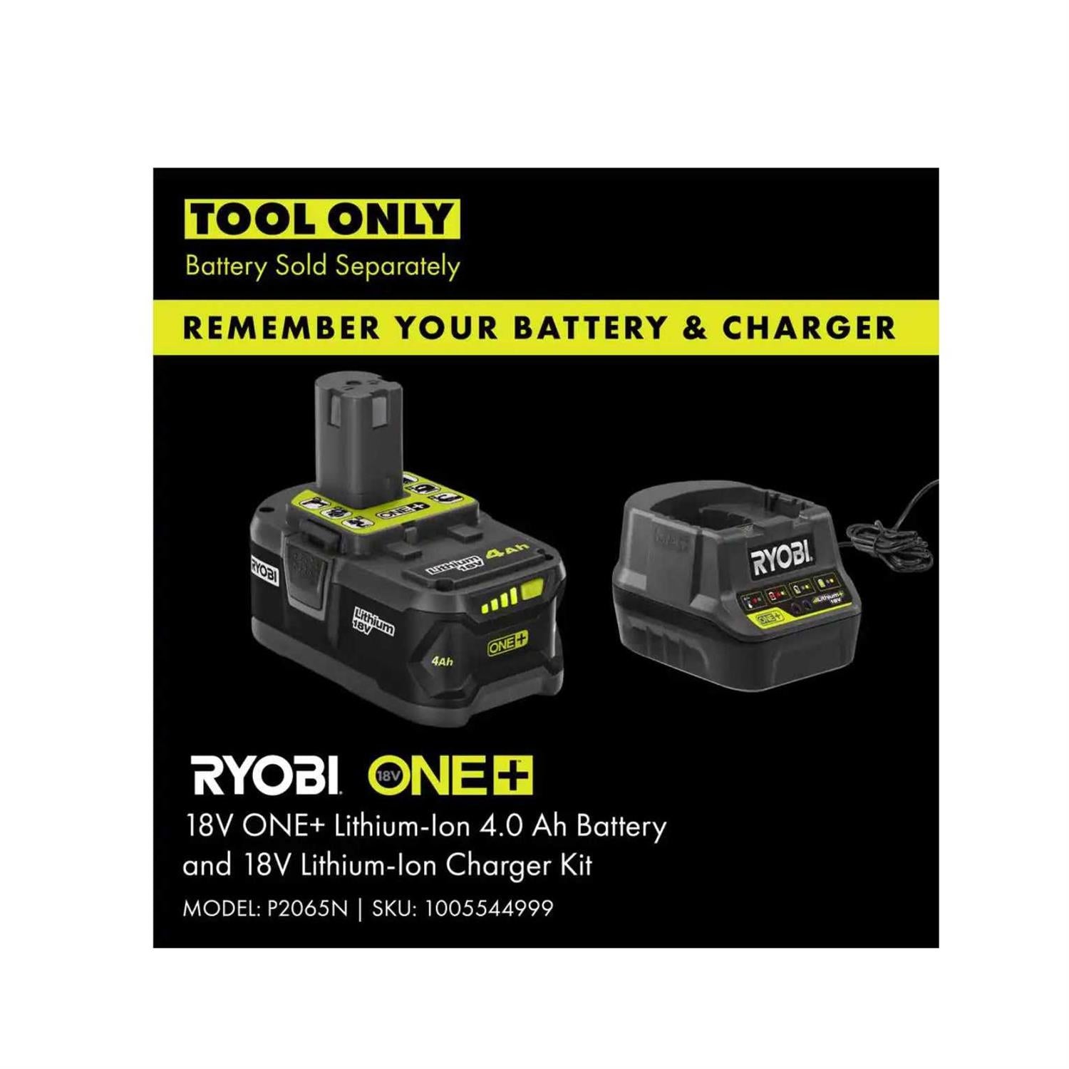 Ryobi Deal Finders ONE+ 18-Volt Cordless Battery Grass Shear Trimmer