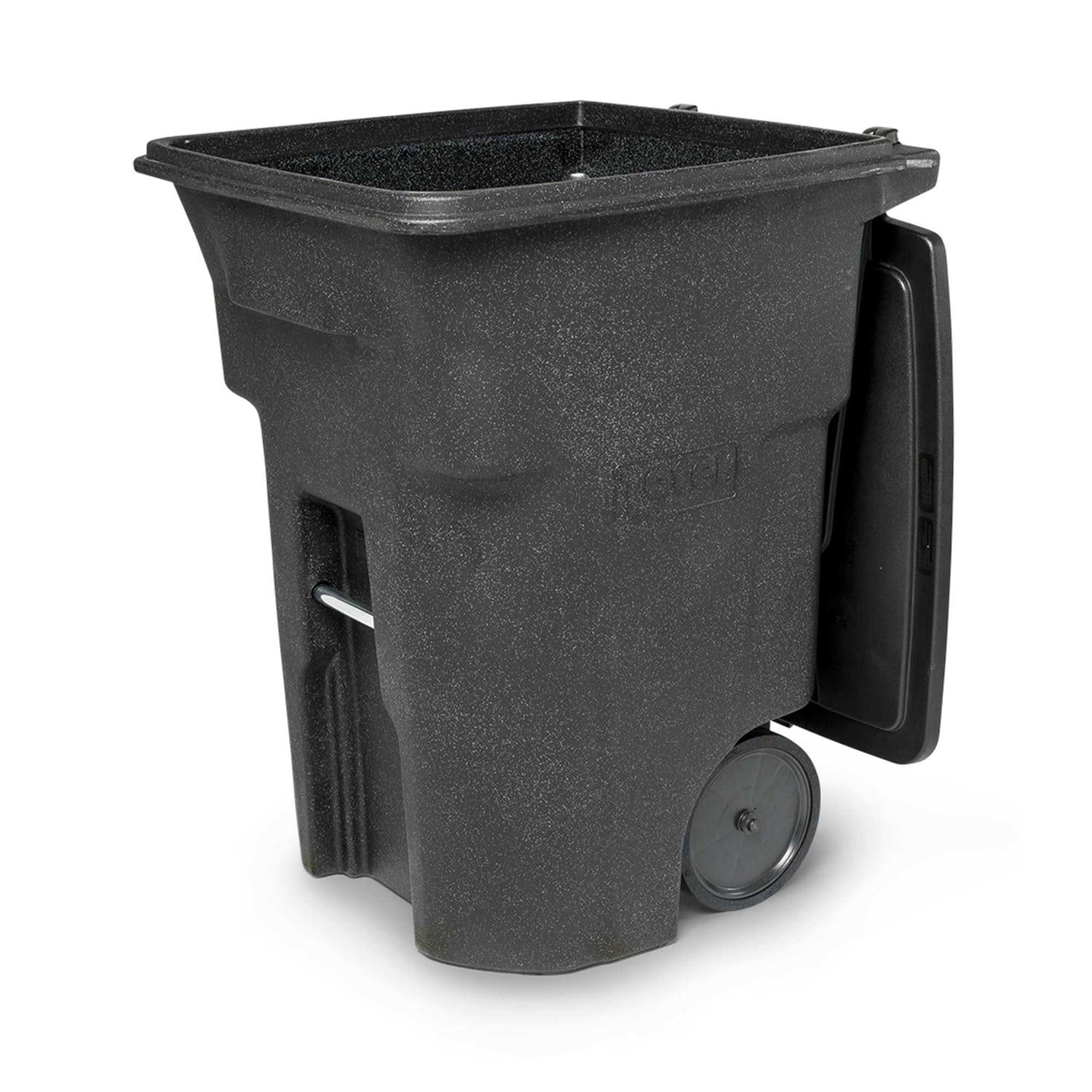 Toter 96 Gallon Trash Can with Smooth Wheels and Lid