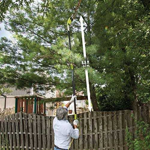 Sun Joe SWJ803E 10 inch 8.0 Amp Electric Multi-Angle Pole Chain Saw
