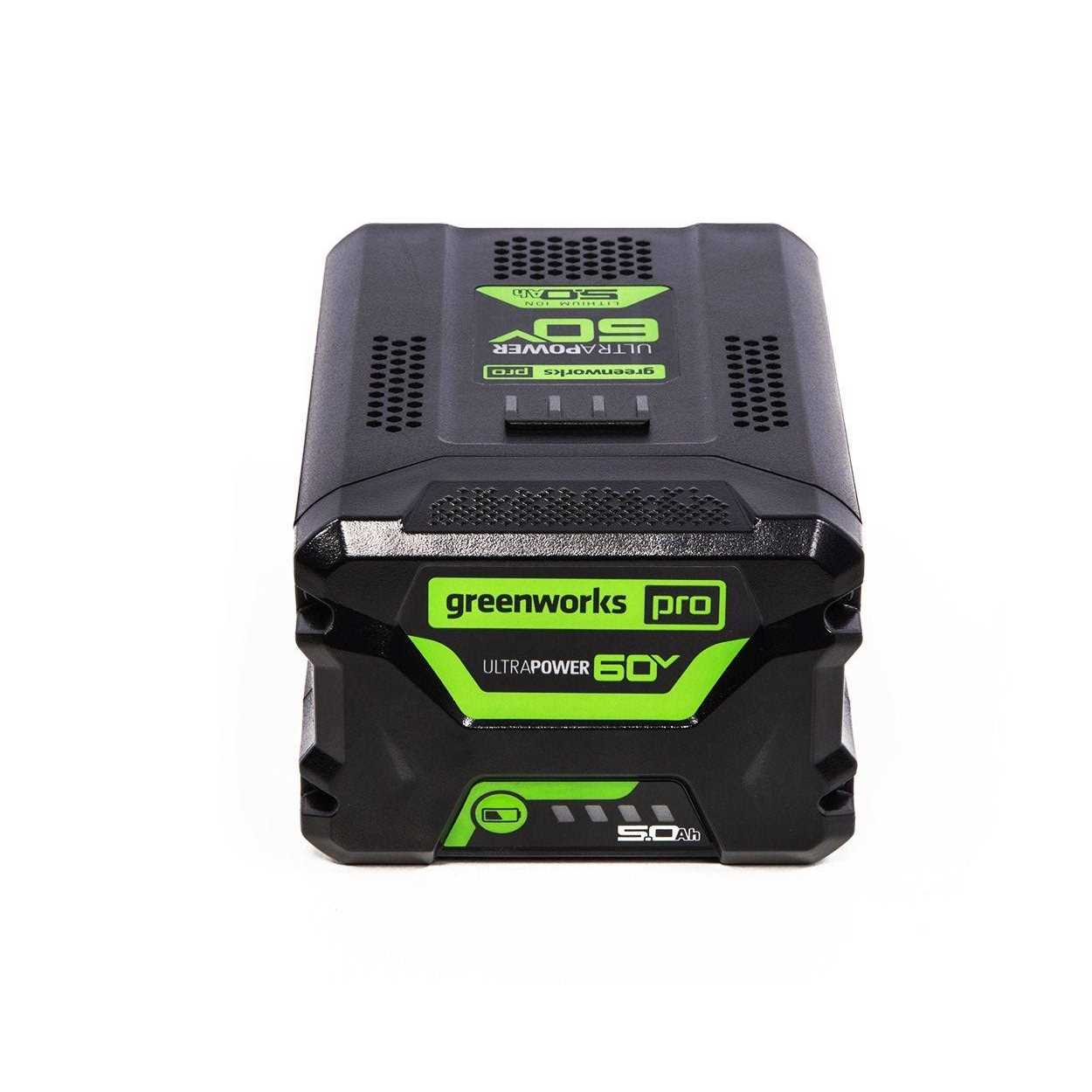 Greenworks PRO 60v 5.0 Ah Battery