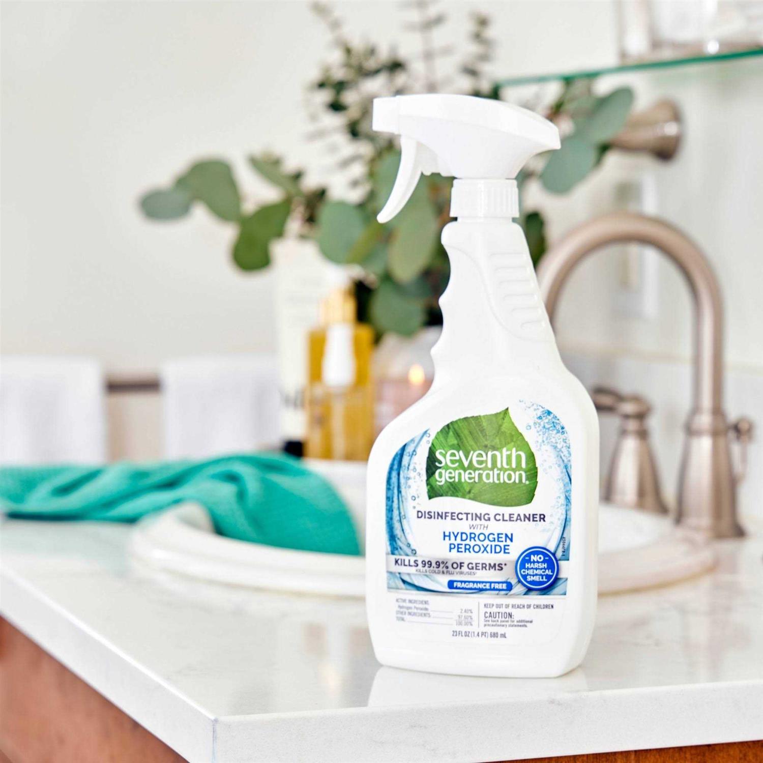 Seventh Generation Fragrance Free Hydrogen Peroxide Disinfecting Cleaner