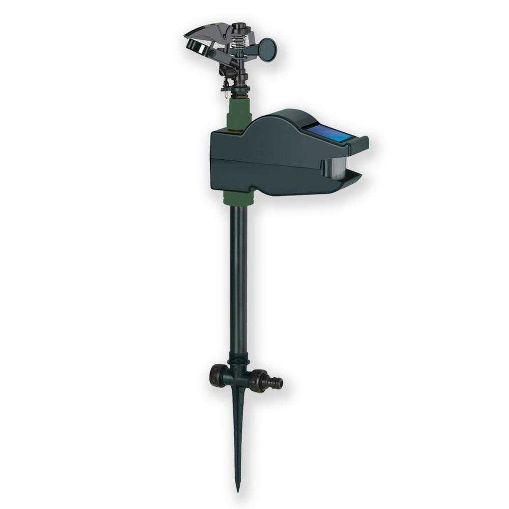 Bird-X Hydro Critter Blaster Animal Sprinkler Repeller Scarecrow Motion Activated Solar Powered