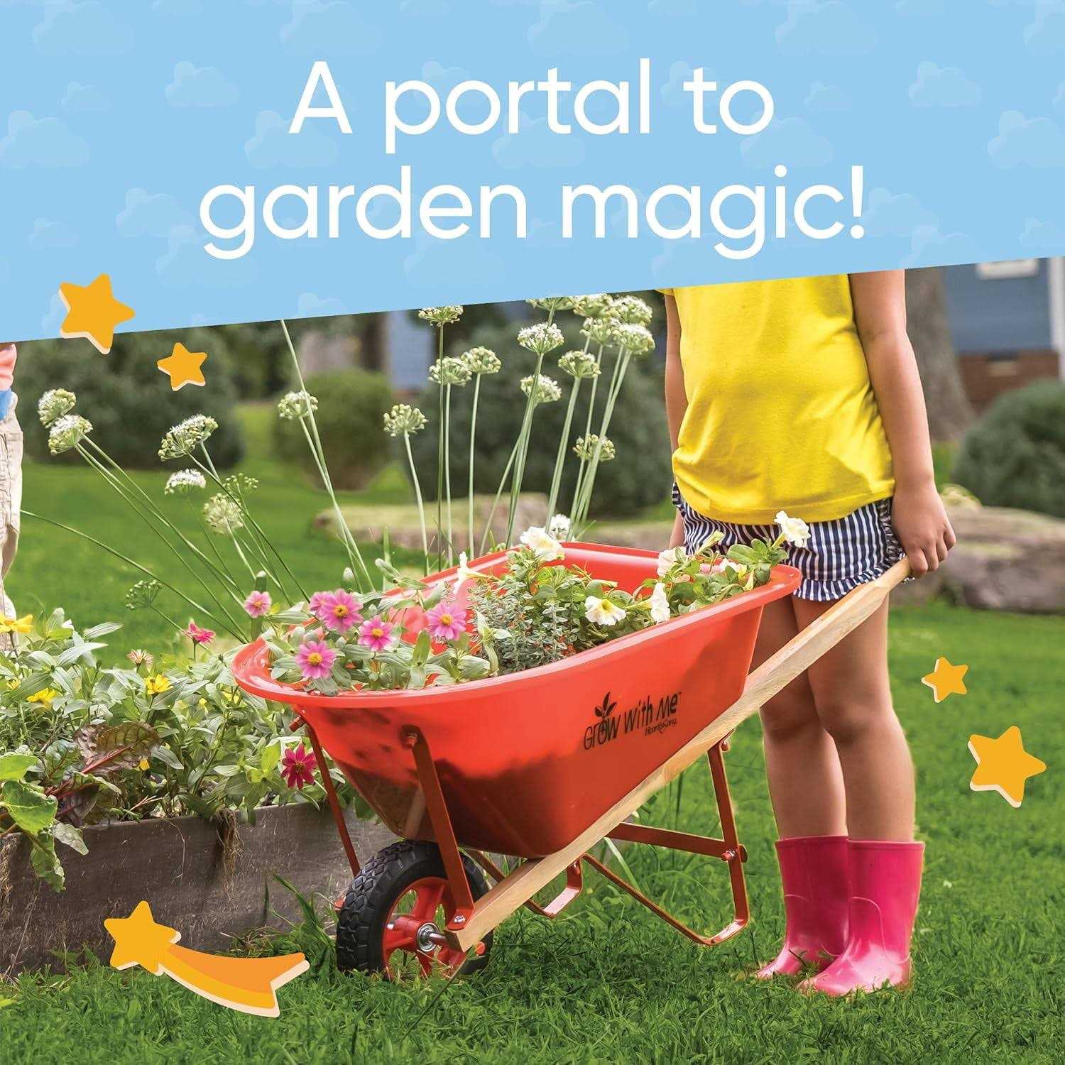 HearthSong Grow with Me Child’s Wheelbarrow