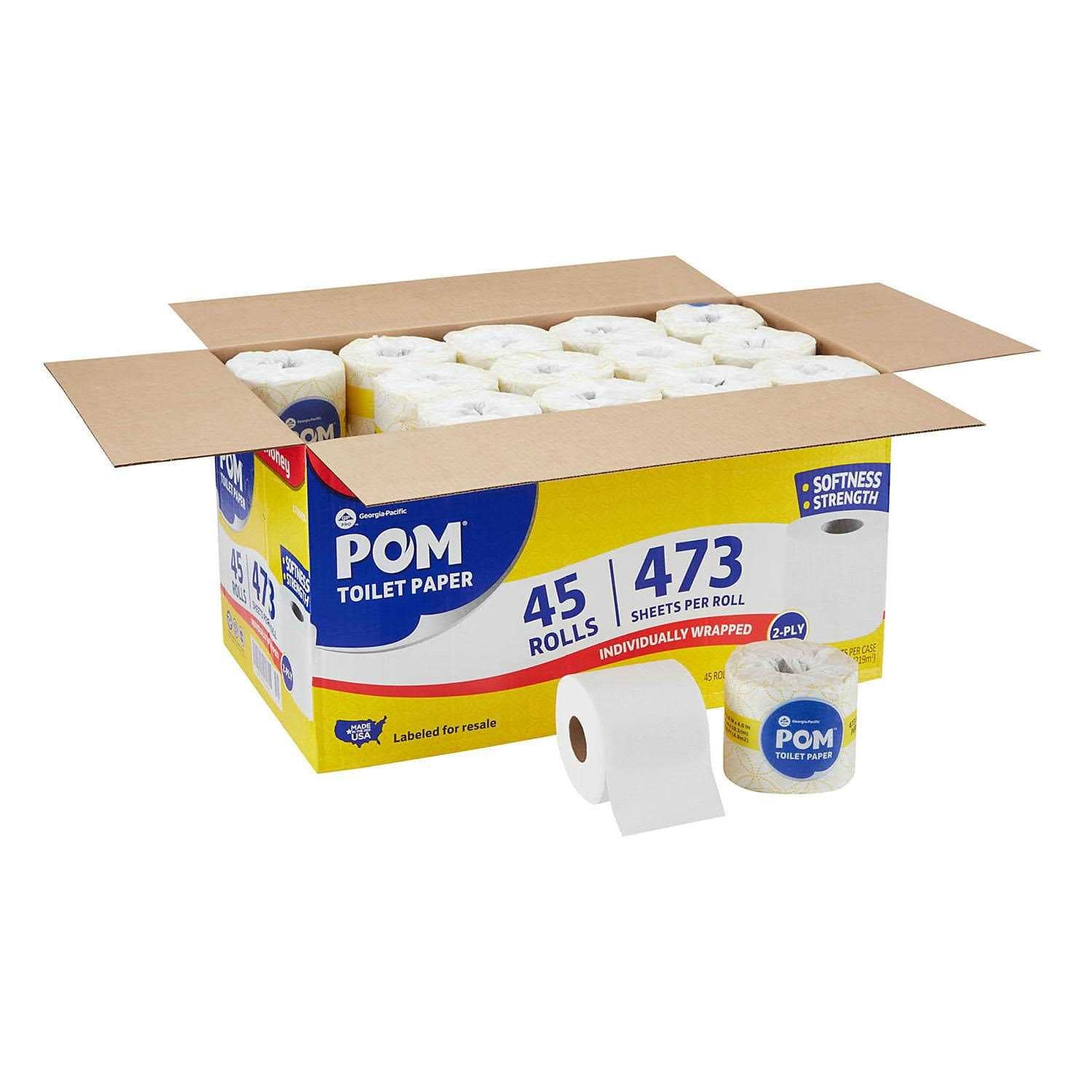 POM 2-Ply Bath Tissue