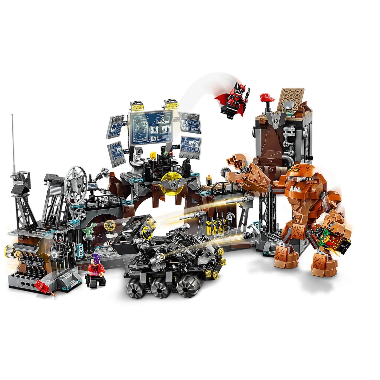 LEGO DC Batman Batcave Clayface Invasion Building Toys (76122)