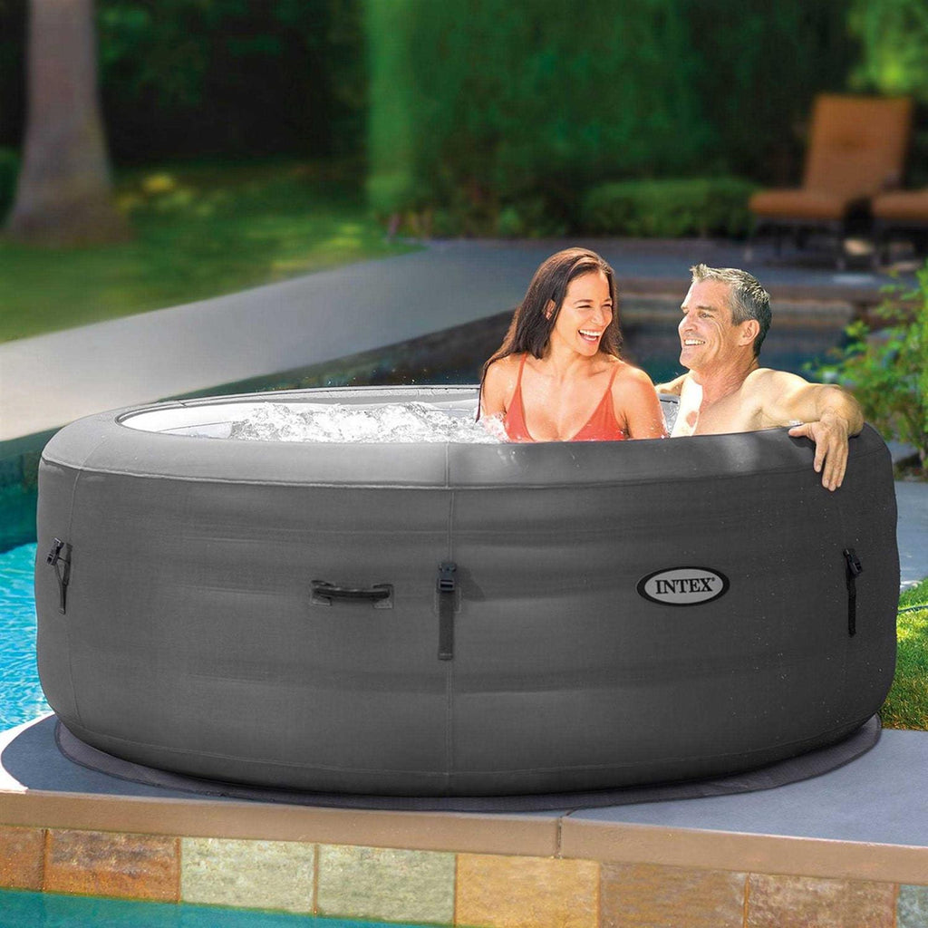 Intex 28481E Simple Spa 4 Person Iatable Hot Tub Cover and