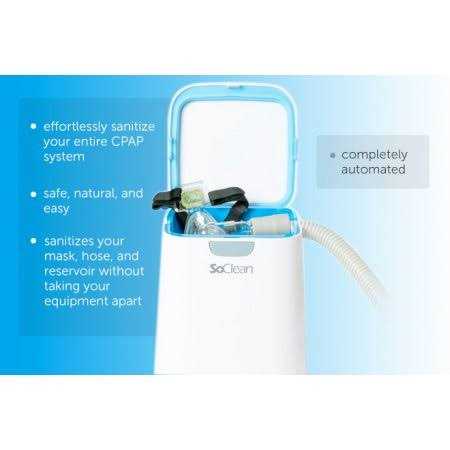 SoClean 2 CPAP Cleaner And Sanitizing Machine With ResMed AirSense 10 Adapter