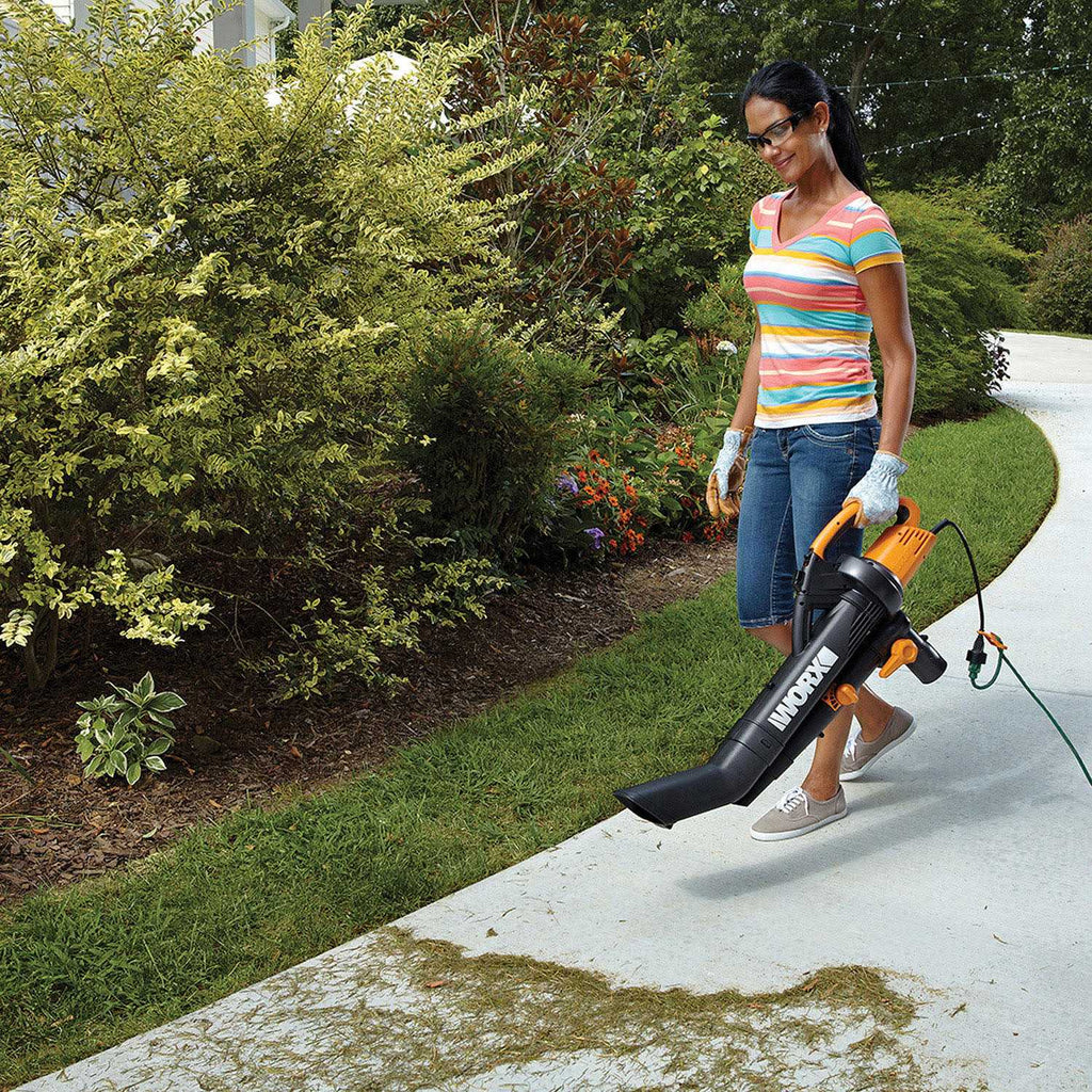Worx TriVac 12 Amp 3-in-1 Blower/Mulcher/ Vacuum with LeafPro Collection System