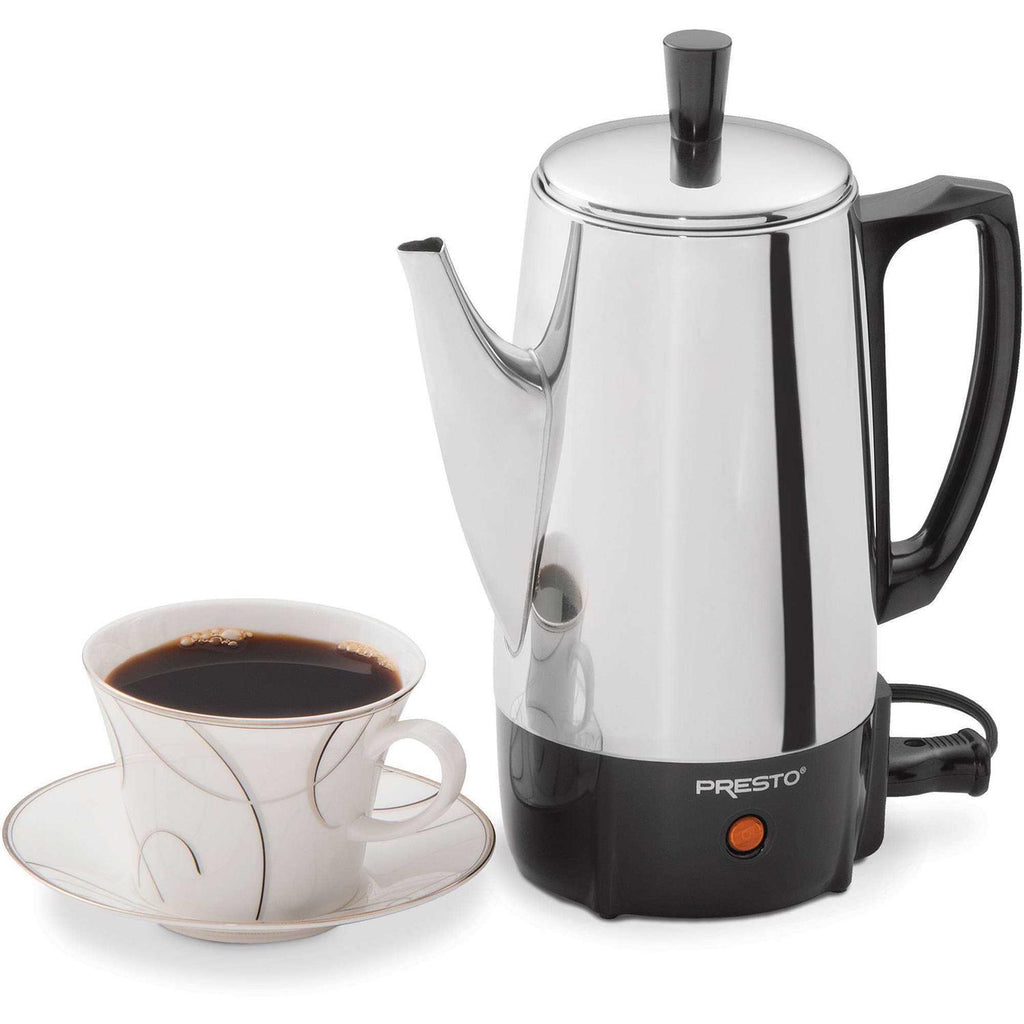 Presto 6-Cup Stainless Steel Coffee 02822