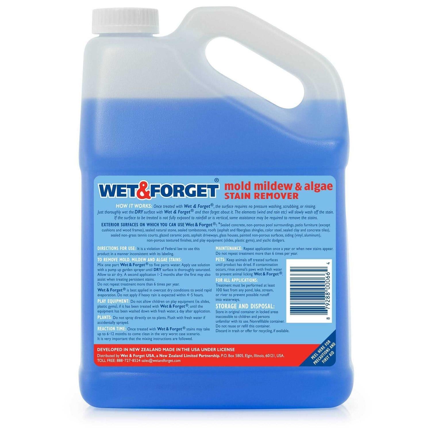 Wet & Forget Mold Mildew & Algae Stain Remover 800066CA