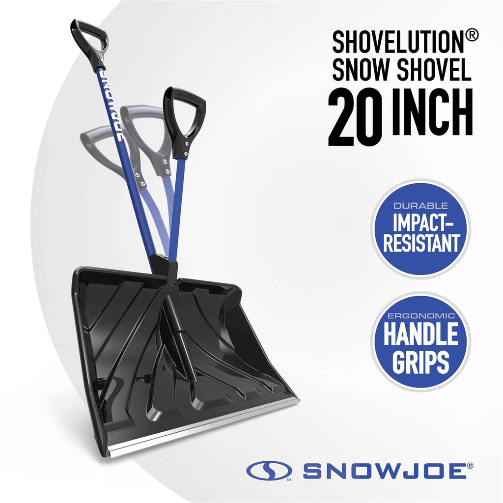 Snow Joe Shovelution Back Saving Snow Shovel