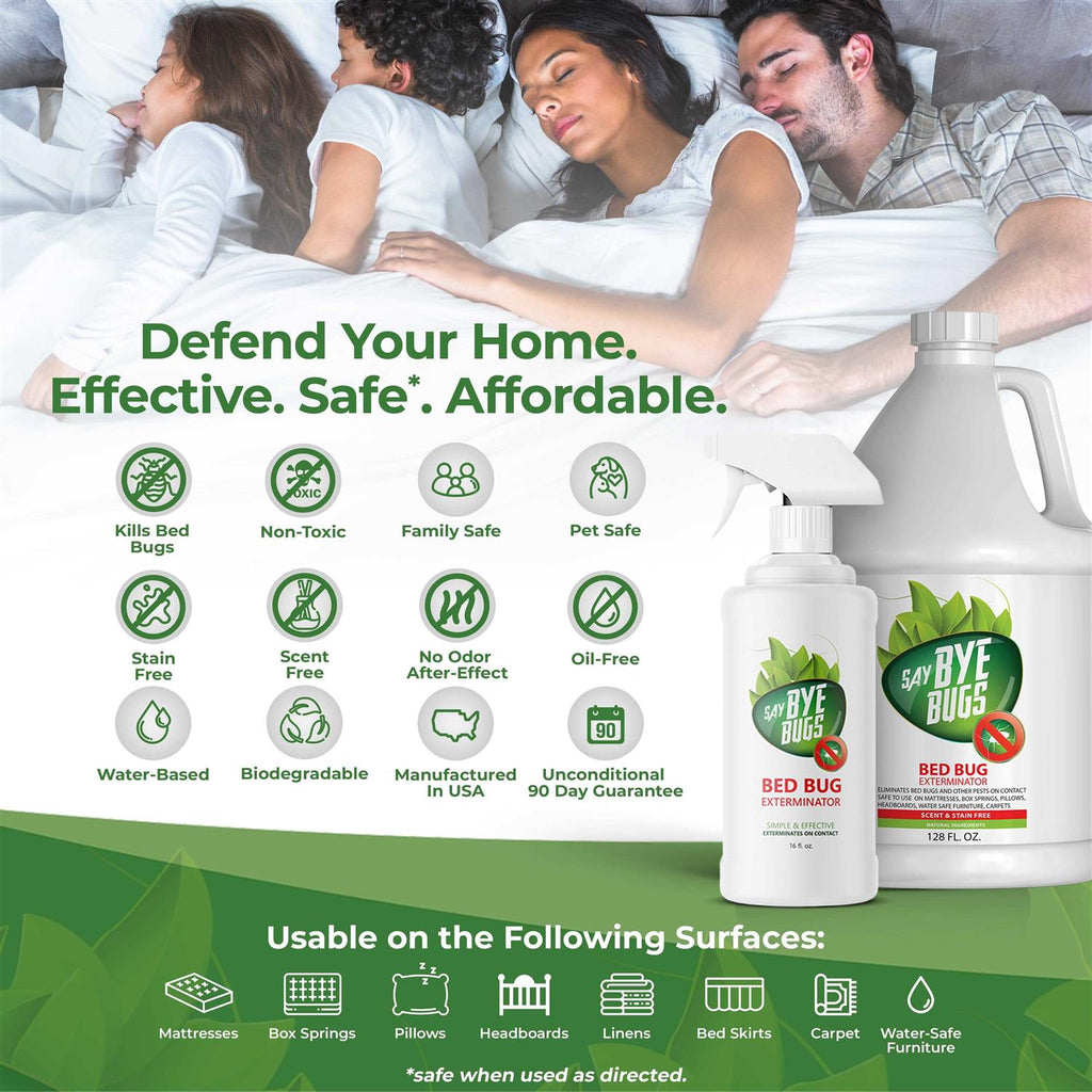 SayByeBugs Bed Bug Extermination Spray