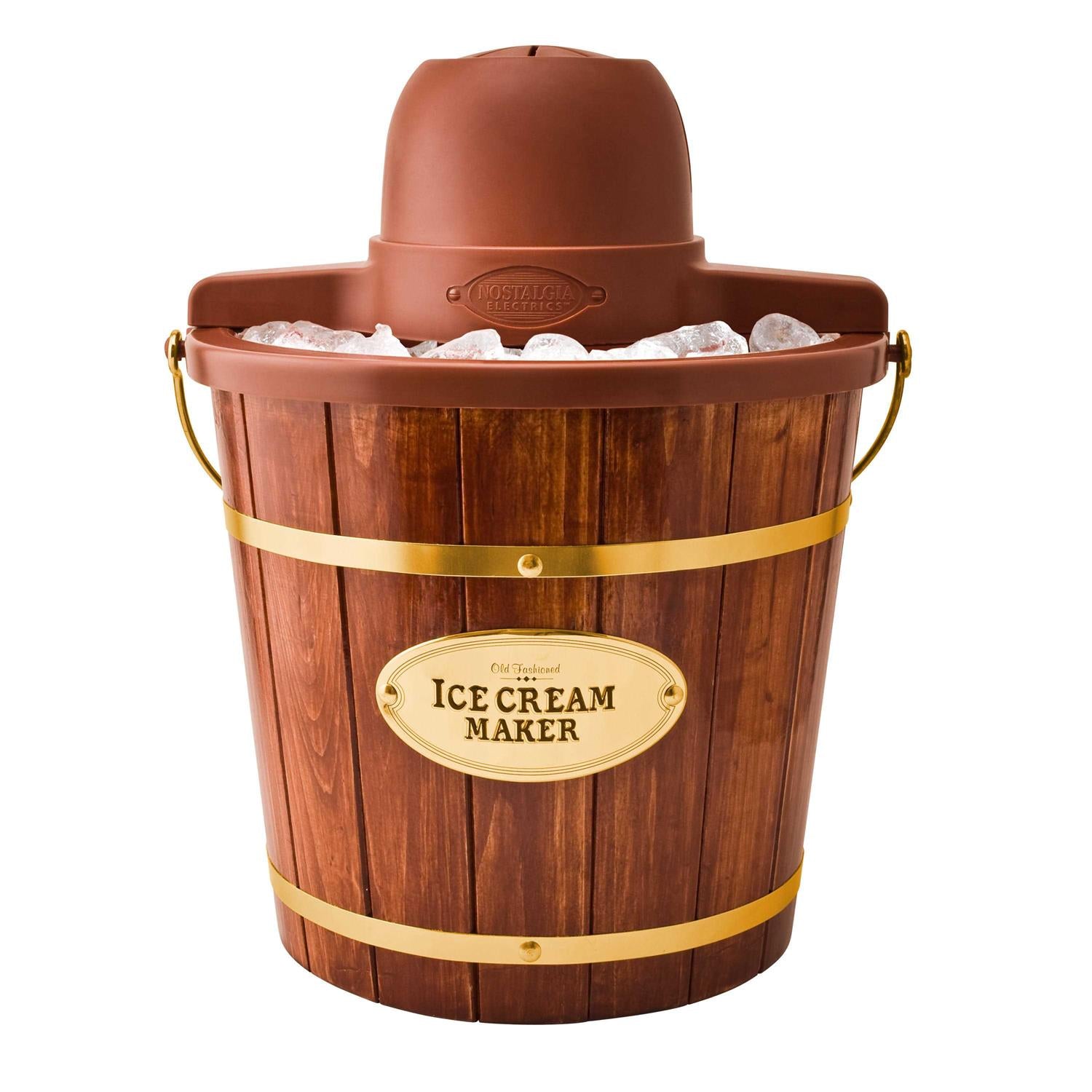 Nostalgia Electrics Vintage Collection 4-Quart Electric Ice Cream Maker