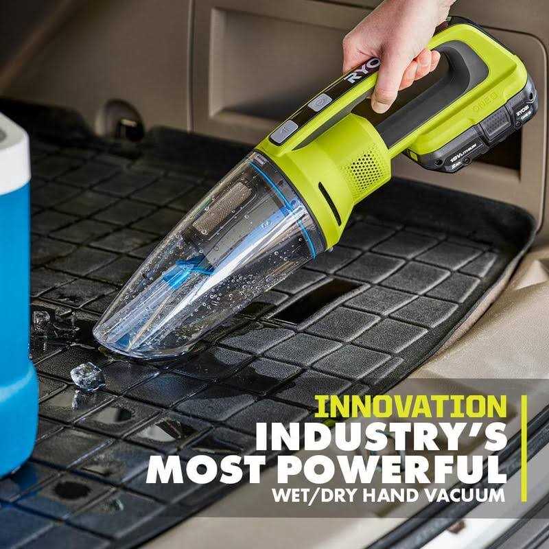 RYOBI ONE+ 18V Cordless Wet/Dry Hand Vacuum