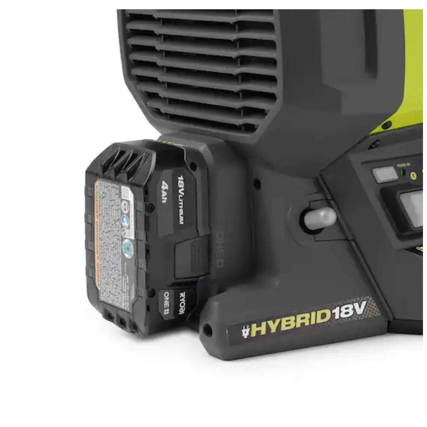 RYOBI ONE+ 18V Cordless Hybrid Forced Air Propane Heater