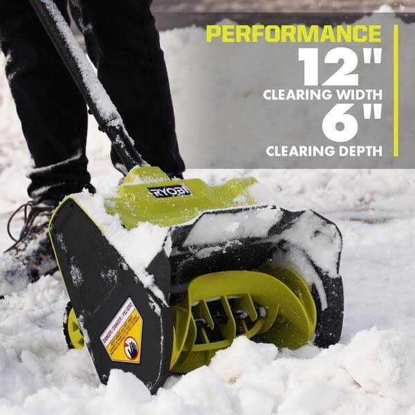 RYOBI 40V 12 Cordless Electric Snow Shovel