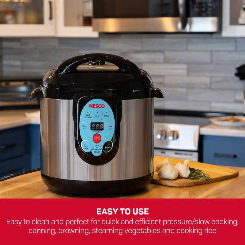Nesco 9.5 Qt Smart Canner Pressure Cooker