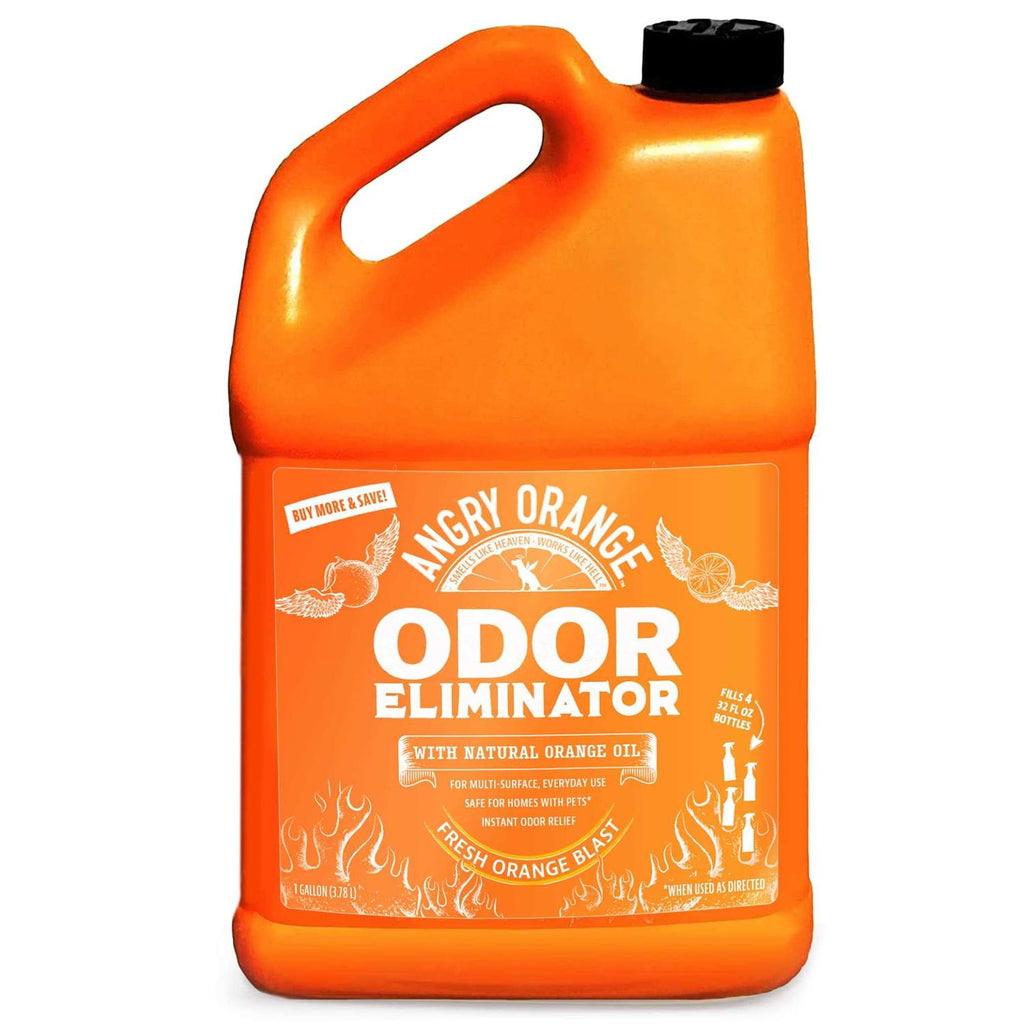 Angry Orange Pet Odor Eliminator for Strong Odor Citrus Deodorizer for Strong Dog or Cat Pee Smells on Carpet