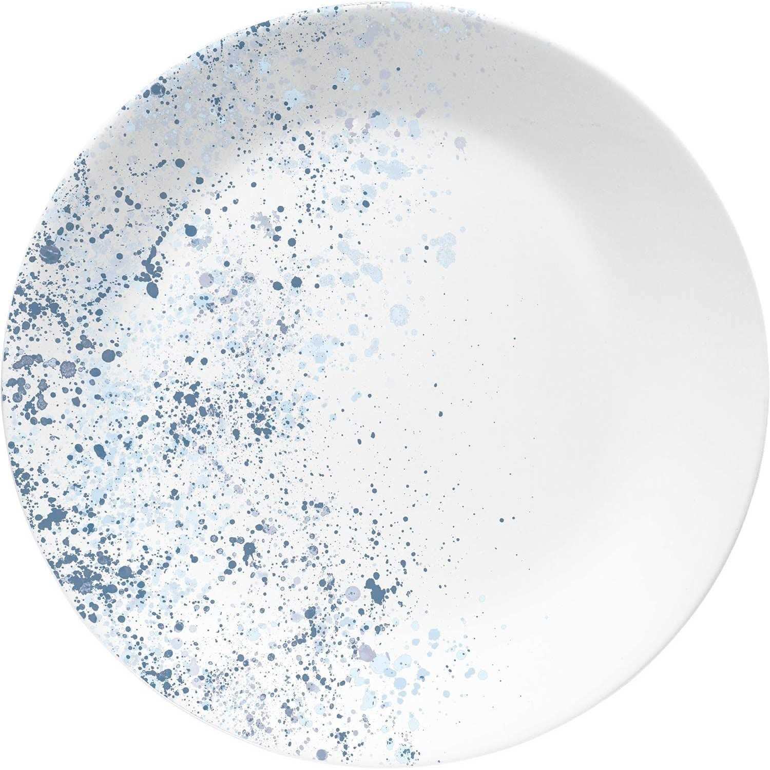 Corelle Indigo Speckle 18-piece Dinnerware Set Service for 6