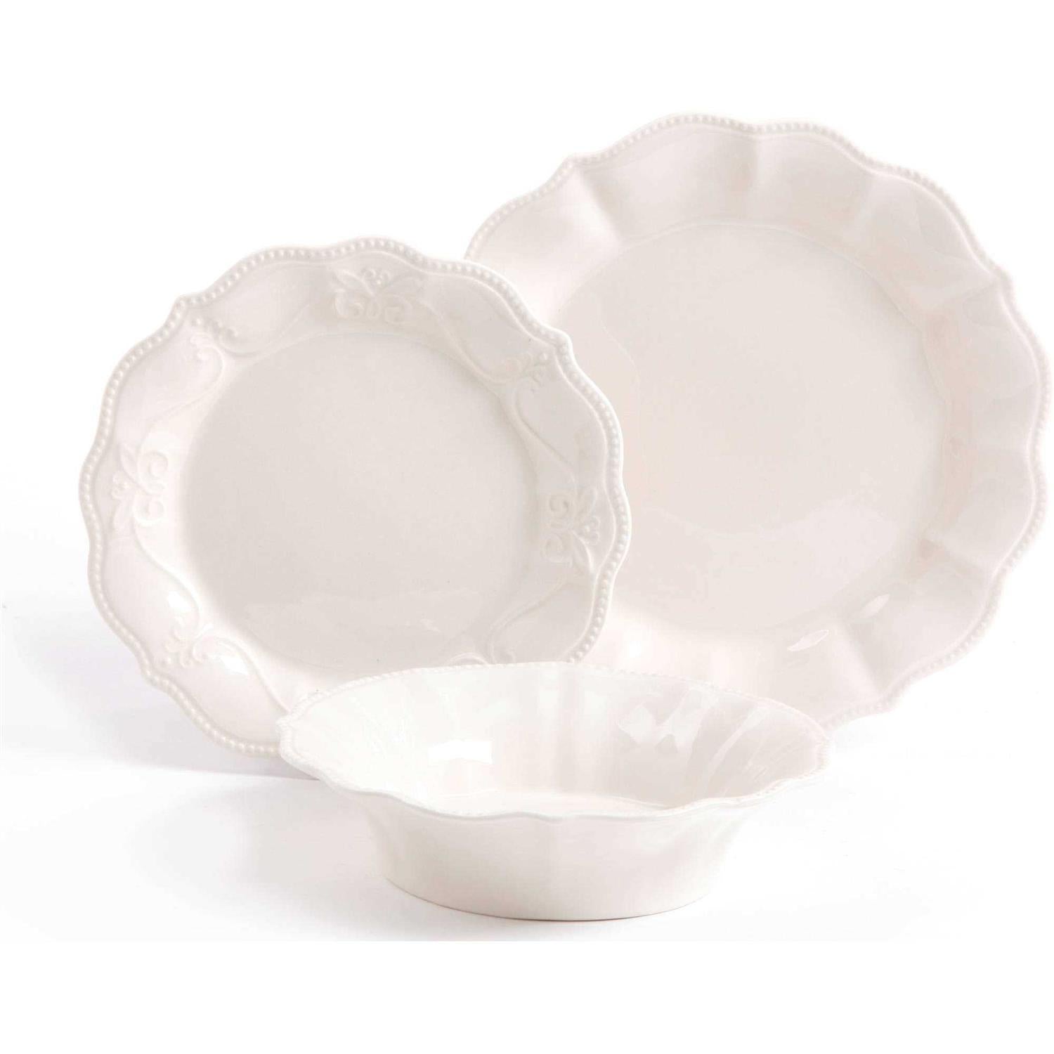 The Pioneer Woman Paige 12-Piece Dinnerware Set