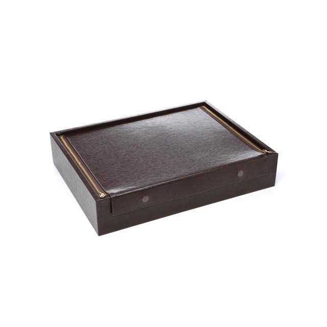 Reed & Barton Eureka Mahogany Flatware Chest