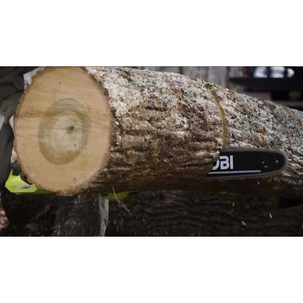 RYOBI 40V HP Brushless Battery Chainsaw w/Extra Chain
