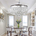 LED Crystal Ceiling Fan with Remote Control And Light Kit Included Rosdorf Park