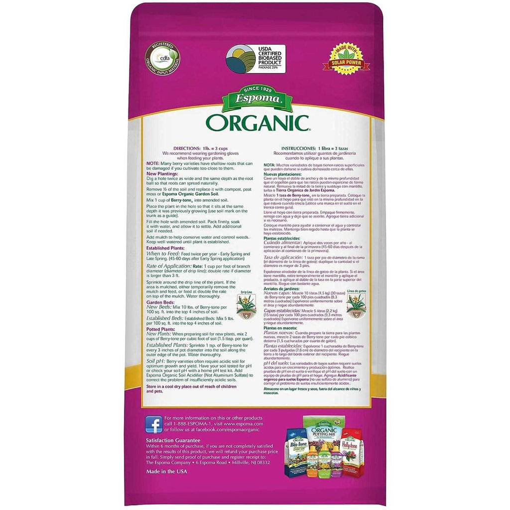 Espoma Berry-Tone Organic Plant Food