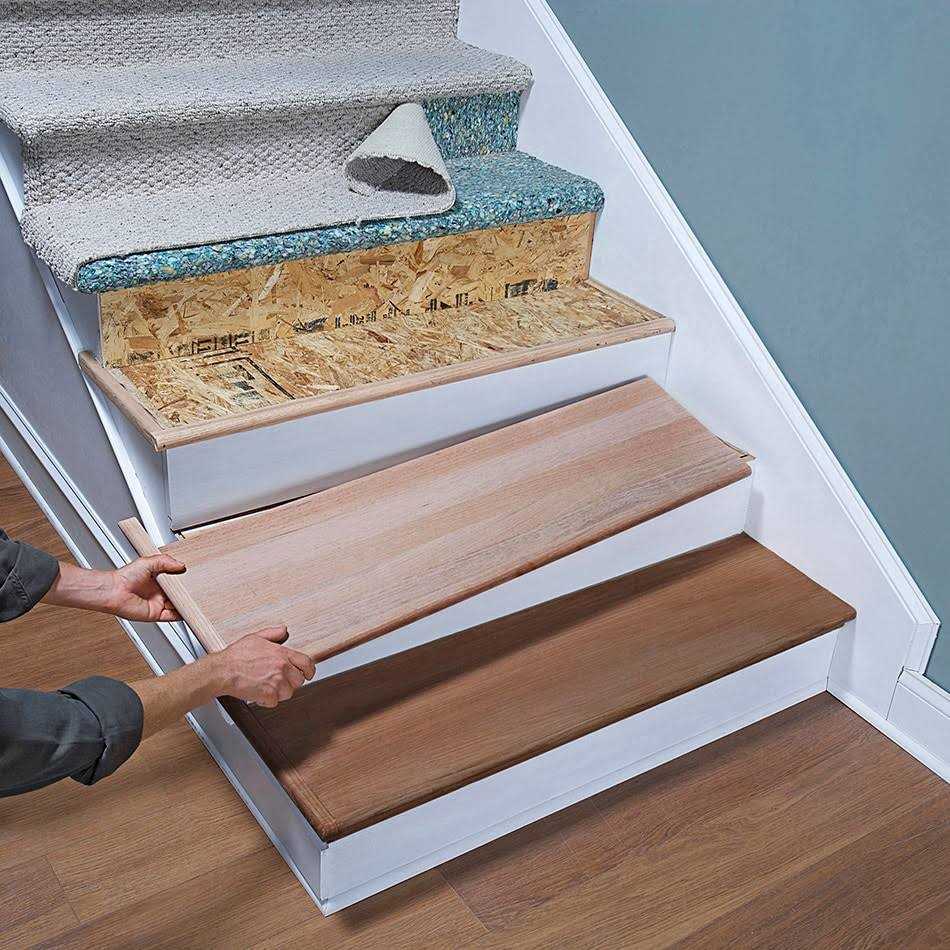 RetroTread 11.5-in x 42-in Unfinished Red Oak No Return Stair Tread 1142OAKRT