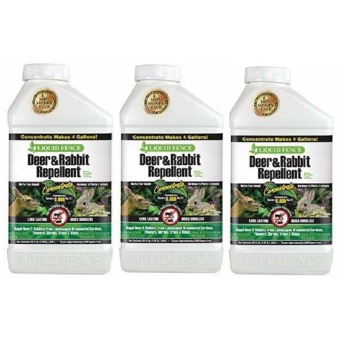Liquid Fence Concentrate Deer Rabbit Repellent