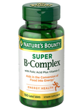 Nature's Bounty Super B-Complex, 150 Tablets