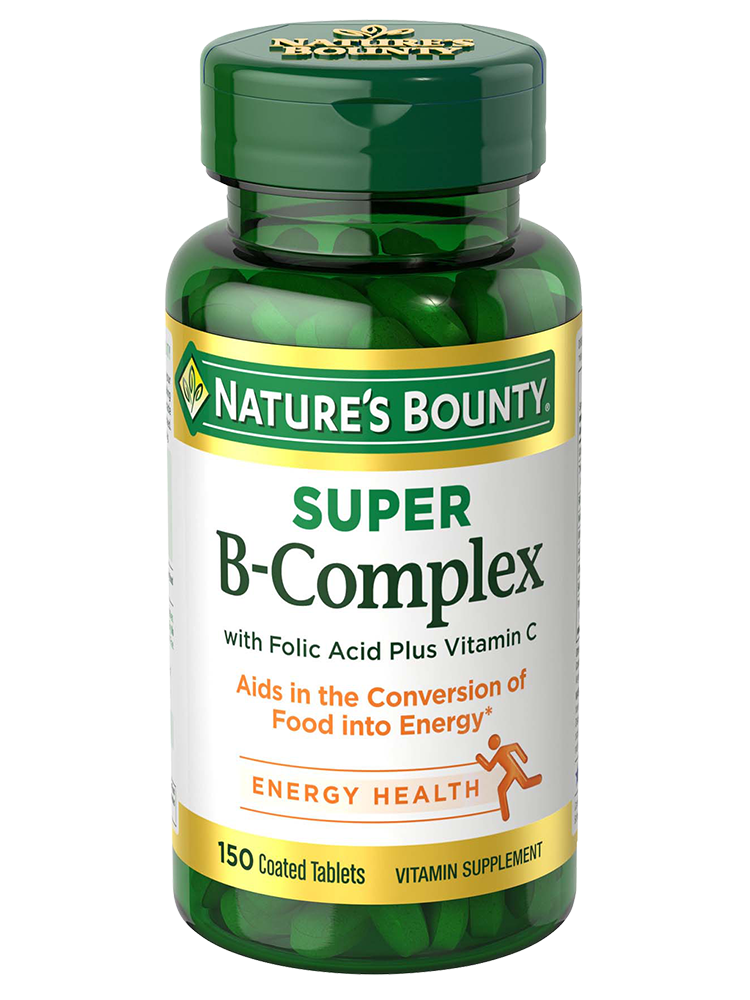 Nature's Bounty Super B-Complex, 150 Tablets